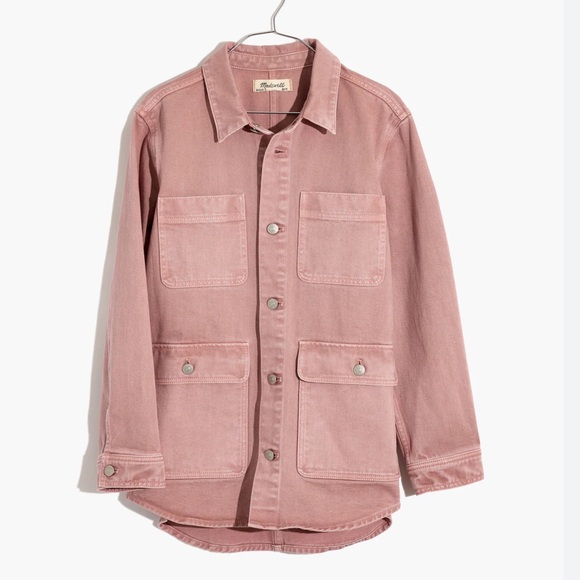 Madewell Jackets & Blazers - ☀️ MADEWELL Ashford Chore Jacket in Vintage Petal